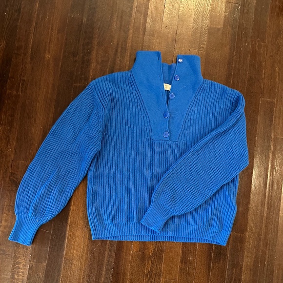 Sezane Sweaters - Sesame Kyam Sweater in Electric Blue